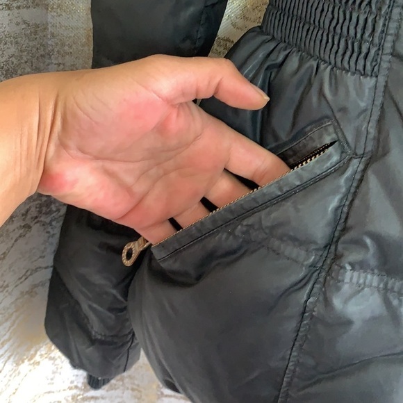 Juicy Couture Women’s Black Puffer Winter Jacket Size XS - Picture 5 of 15